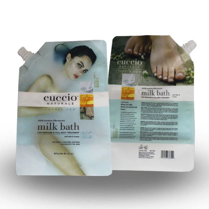 Body Wash Spout Packaging Bags